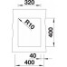 Кухонная мойка BLANCO SUBLINE 320-U 523407 темная скала
