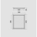 Перфорированный поддон FULGOR T 4336 X