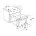 Микроволновая печь TEKA ML 820 BI BLACK-SS (40584201)