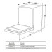 Посудомоечная машина WEISSGAUFF BDW 4536 D Inverter Autoopen Timer Floor