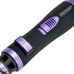 Фен-щетка DELTA Lux DL-0443R черный/фиолетовый
