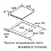 Варочная поверхность MAUNFELD CVCE453SDBK
