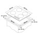 Варочная панель ZIGMUND & SHTAIN GN 238.61 B