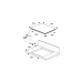 Варочная поверхность BERTAZZONI P604IC1B2NEE