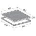 Варочная поверхность Zigmund & Shtain CIS 029.60 BX