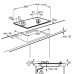 Газовая поверхность ELECTROLUX GEE263MX