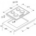 Газовая поверхность CANDY cvg 64 sgx