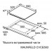 Варочная поверхность MAUNFELD CVCE593STBK LUX