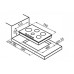 Варочная поверхность ARDESIA f 75 vgx