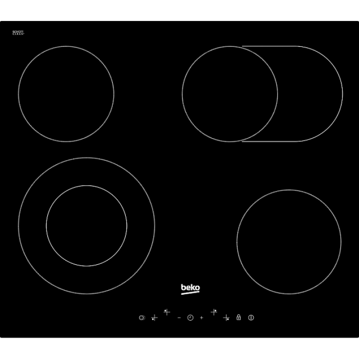 Стеклокерамическая панель Beko HIC 64403 T