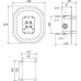 Смеситель RAVAK Classic CL 065.00 хром X070088