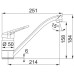 Смеситель FRANKE 115.0470.655 FRANKE NOVARA PLUS,миндаль