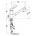 Смеситель TEKA AUK 978 топаз бежевый (art.509780206)