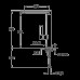 Смеситель TEKA FO 915 черный хром (art.62915020NC)