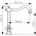 Смеситель KAISER Carlson Style 44233