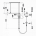 Смеситель TEKA FO 985 (складной) хром (art.629850200)