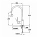 Смеситель TEKA IC 995 карбон (art.53995120CN)