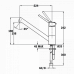 Смеситель TEKA AUK 913 хром (art.509130210)