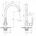 Смеситель ПРОФСАН PSM-303-3 Steel