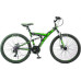 Велосипед Stels Focus MD 26 21-SP V010 (2018) 18 черный/зеленый