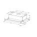 Вытяжка WEISSGAUFF TEL 600 Black Glass