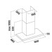 Вытяжка FALMEC Lumina NRS Glass White 90 CLMN90.00P2#BCOI490F