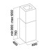 Вытяжка FALMEC MIRA ISOLA 40 CMFI40.E0P2#ZZZI491F