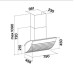 Вытяжка FALMEC Shark 75 White CSQN75.E0P2#ZZZF491F
