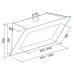 Вытяжка FALMEC Quasar Top Fasteel 120 CQPN20.E10P2#ZZZX491F