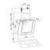 Вытяжка SIRIUS SLTC103 SQUARES black/silver