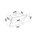 Вытяжка FALMEC Prisma White 85 CPQN85.E0P2#ZZZF491F