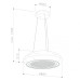 Островная вытяжка Sirius SILT26 DERUTA white
