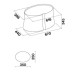 Вытяжка FALMEC Zephiro E.Ion Is Glass Black 66 CEZI66.E0P6#ZZZN441F