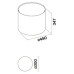 Вытяжка FALMEC TWISTER ISOLA 45 NERO (450) ECP CEWI45.E0P6#ZZZN441F