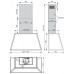Вытяжка FALMEC TIME 85 Inox CTZN85.00P2#IANI491F