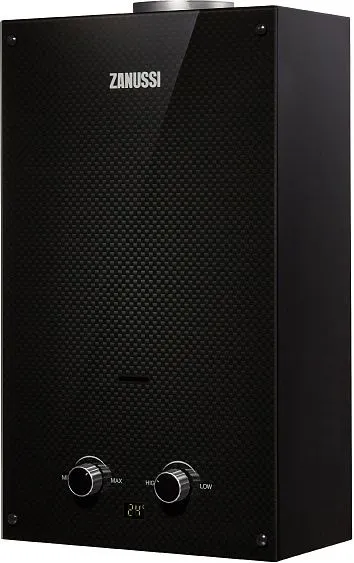 Водонагреватель газовый ZANUSSI GWH 10 Fonte Glass Carbon