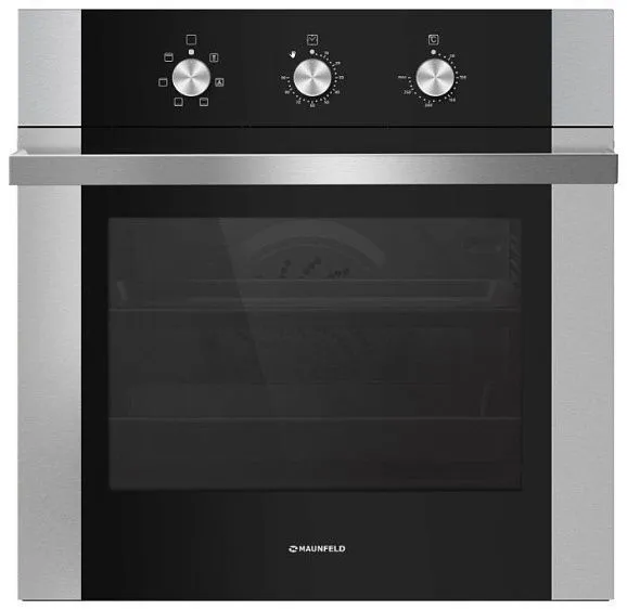 Электрический духовой шкаф MAUNFELD meof.676s2 (цвет нержавеющая сталь+стекло)