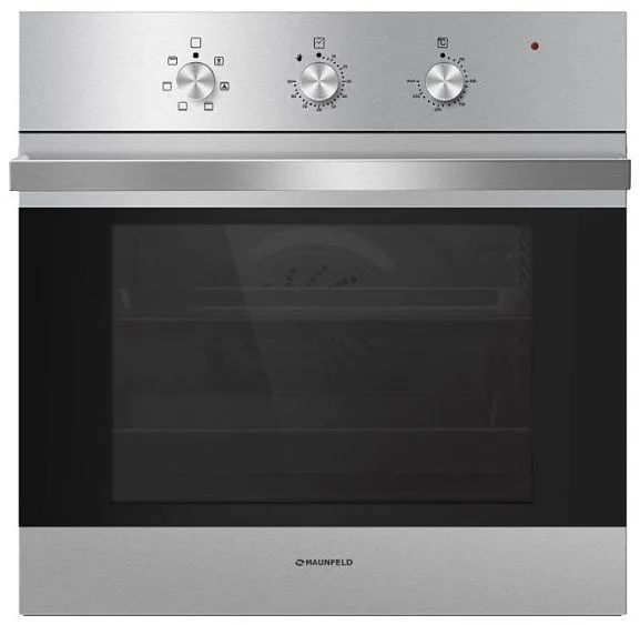 Электрический духовой шкаф MAUNFELD meof.676s1 (цвет нержавейка+стекло)