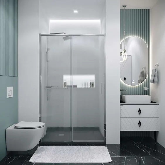 Дверь GROSSMAN 100.K33.05.130.10.02 хром