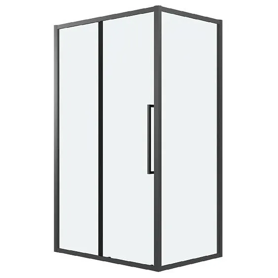 Душевое ограждение GROSSMAN 100.K33.02.140.21.00-200.K33.02.90.21.00 черный матовый
