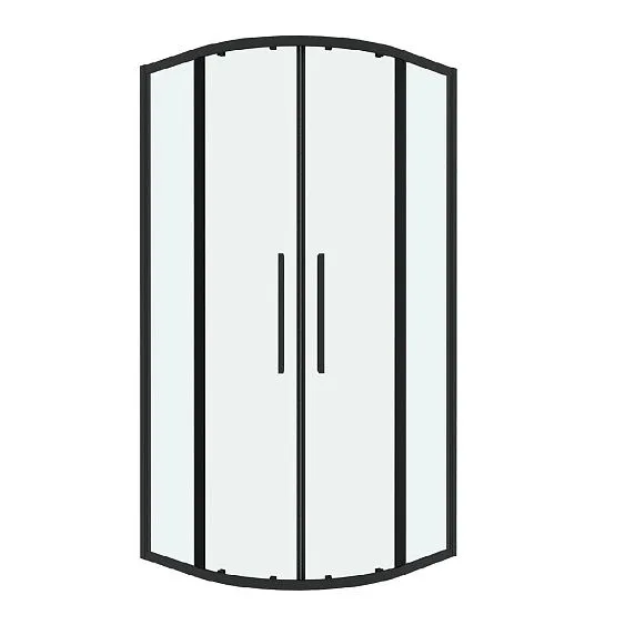 Душевое ограждение GROSSMAN 301.K33.02.1010.21.00 черный матовый