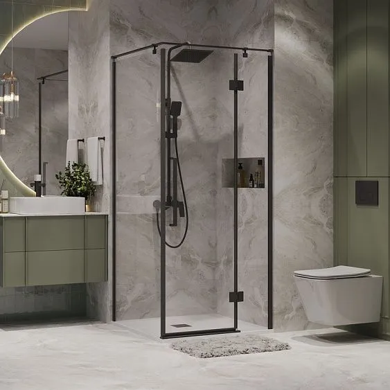 Душевое ограждение NIAGARA NG-6831-34ВLACK