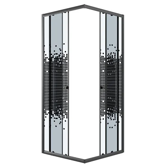 Душевое ограждение NIAGARA NG-1008-14QBLACK