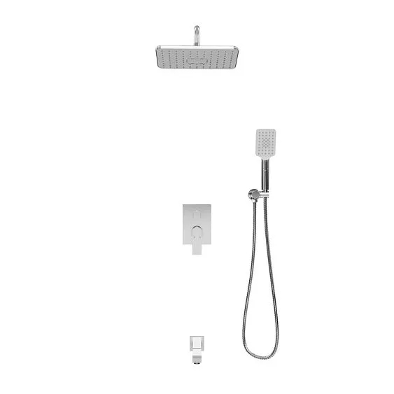 Душевая система скрытого монтажа GROSSMAN 501.K35.04.100 хром глянцевый