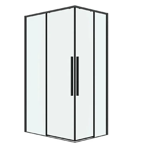 Душевое ограждение GROSSMAN 1/2.K33.01.11.42.00-1/2.K33.01.80.42.00 графит сатин
