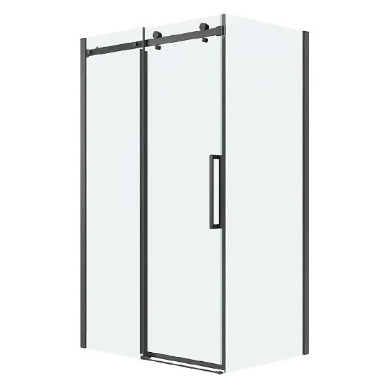 Душевое ограждение GROSSMAN 100.K33.04.110.42.00-200.K33.04.80.42.00 графит сатин