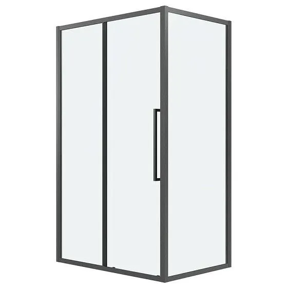 Душевое ограждение GROSSMAN 100.K33.02.130.42.00-200.K33.02.70.42.00 графит сатин