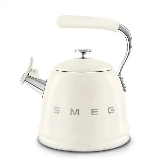 Чайник со свистком SMEG WKF01CR