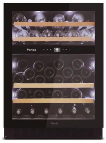 Винный шкаф PANDO PVMBP 60-44CRR