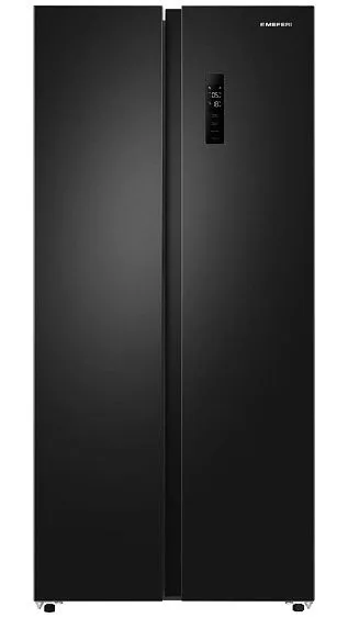 Холодильник MEFERI MFR83BLACK IX TOTAL NO FROST SIDE BY SIDE COMFORT